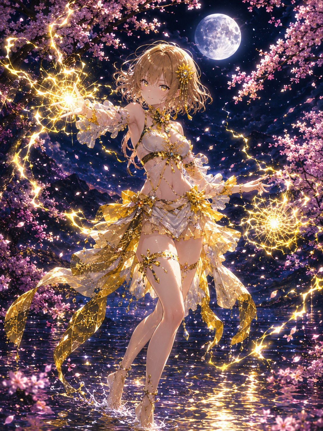 黄金の雷術を操る妖術士・金華