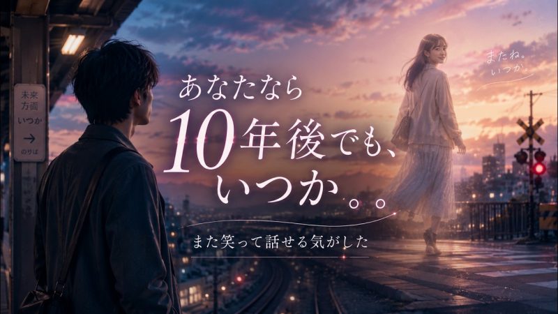 あなたなら10年後でも、いつか。。 - Sunoオリジナル曲