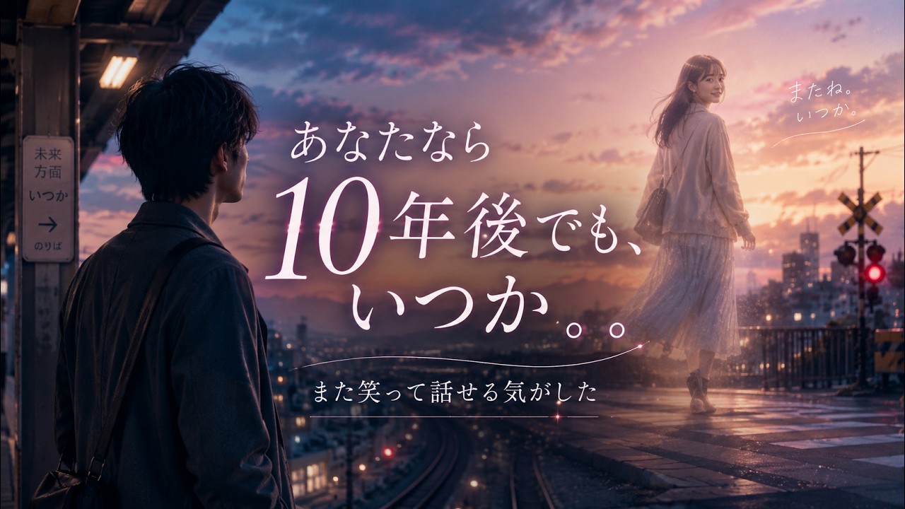 あなたなら10年後でも、いつか。。 - Sunoオリジナル曲